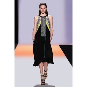 BCBGMAXAZRIA Black Runway Ezmi Silk Dress XS